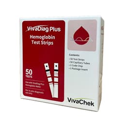 VivaDiag Hemoglobin Test Strips (50 pcs.) image 1